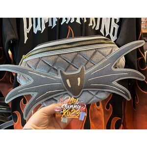 Loungefly Disney Nightmare Before Christmas Jack Skellington Bow Tie Belt Bag